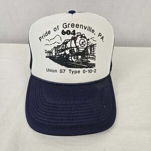 VTG Greenville PA Pride of Greenville 604 Union S7 Type 0-10-2 Train Trucker Hat